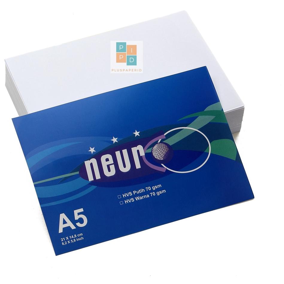 

Lebih Bermanfaat NEURO - Kertas Hvs Ukuran A5 Putih - Pack