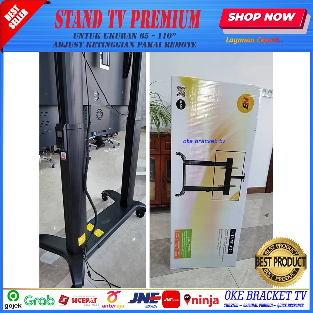 STANDING TV NB TW-100 MOTORIZED SIZE 60 - 100 INCH