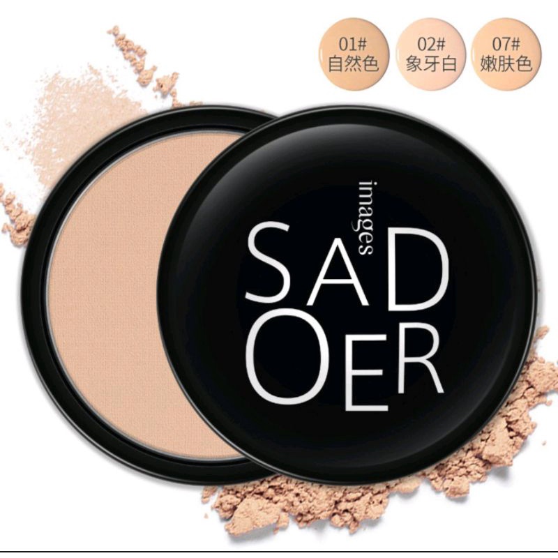 IMAGES Sadoer bedak glowing Professional Compact Powder Waterproof berkualitas