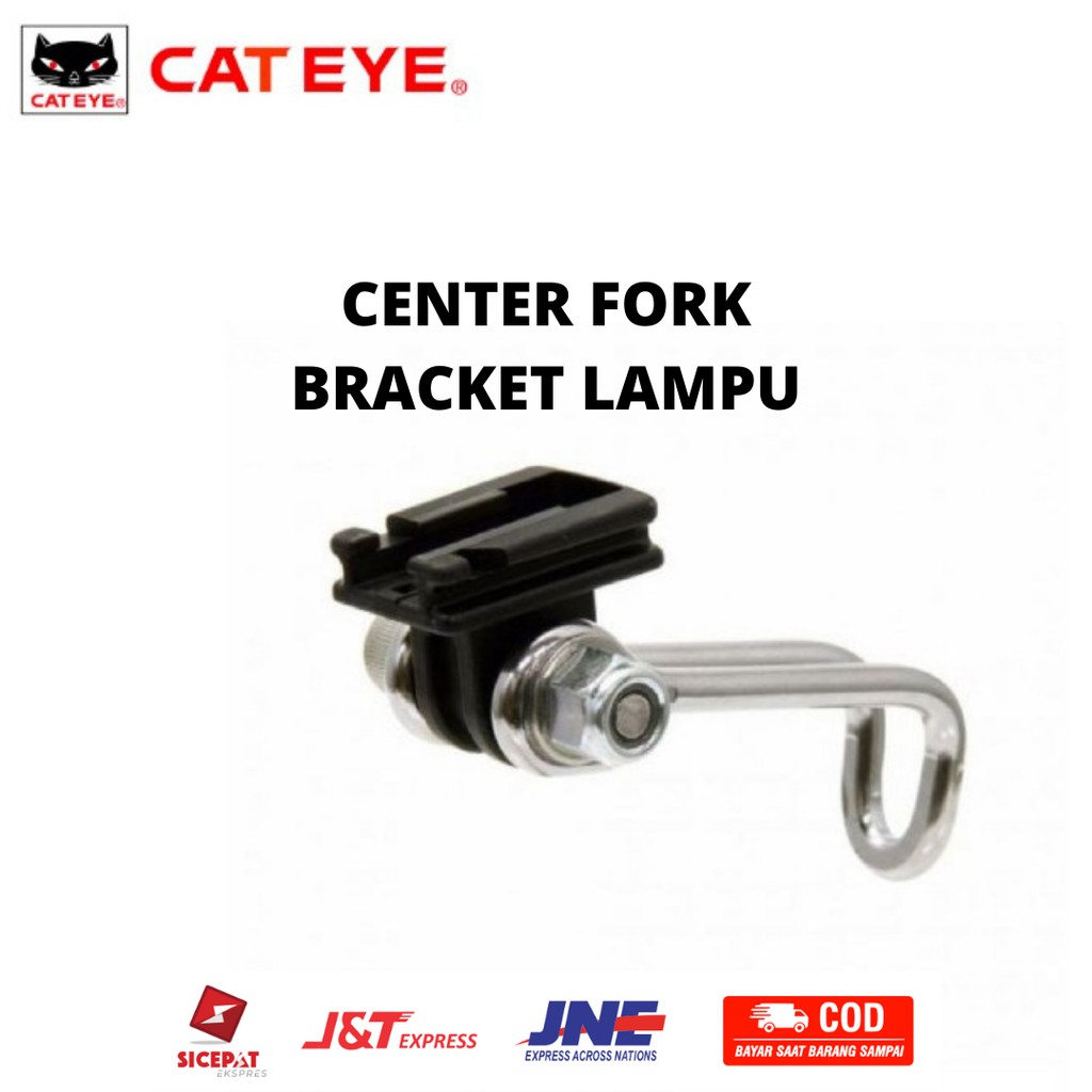 Cateye Center Fork Lampu Bracket Sepeda Lipat MTB Road Bike