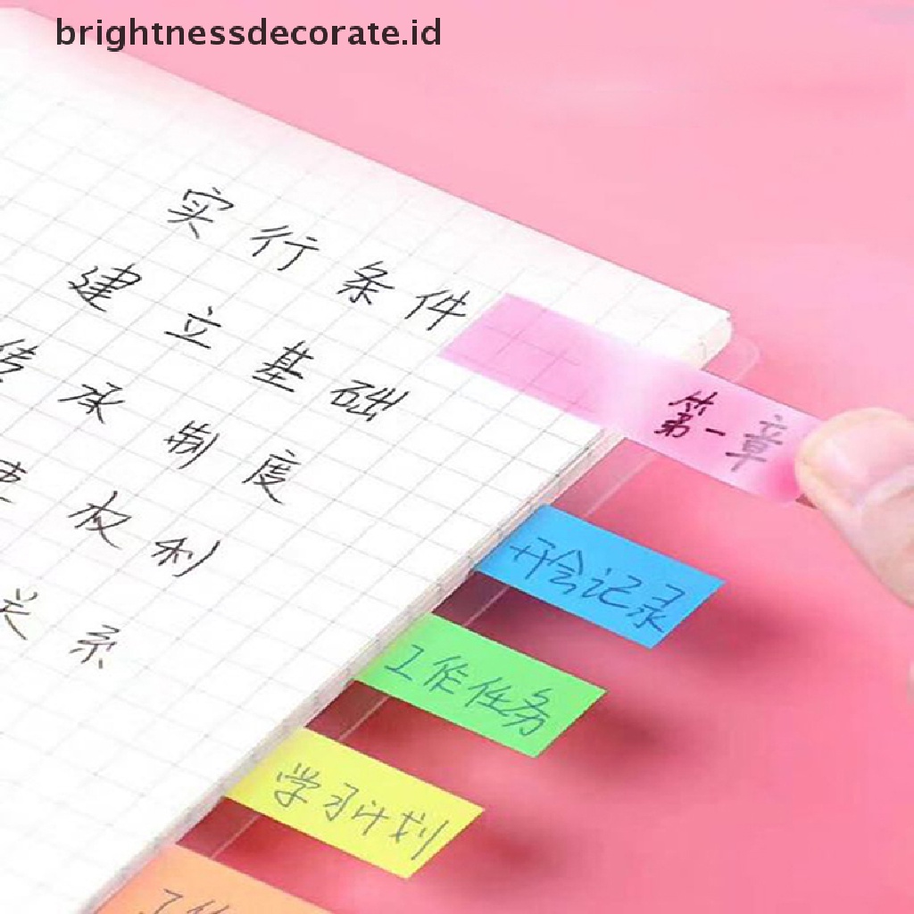 Sticky Notes Warna-Warni Untuk Keperluan Sekolah Dan Kantor