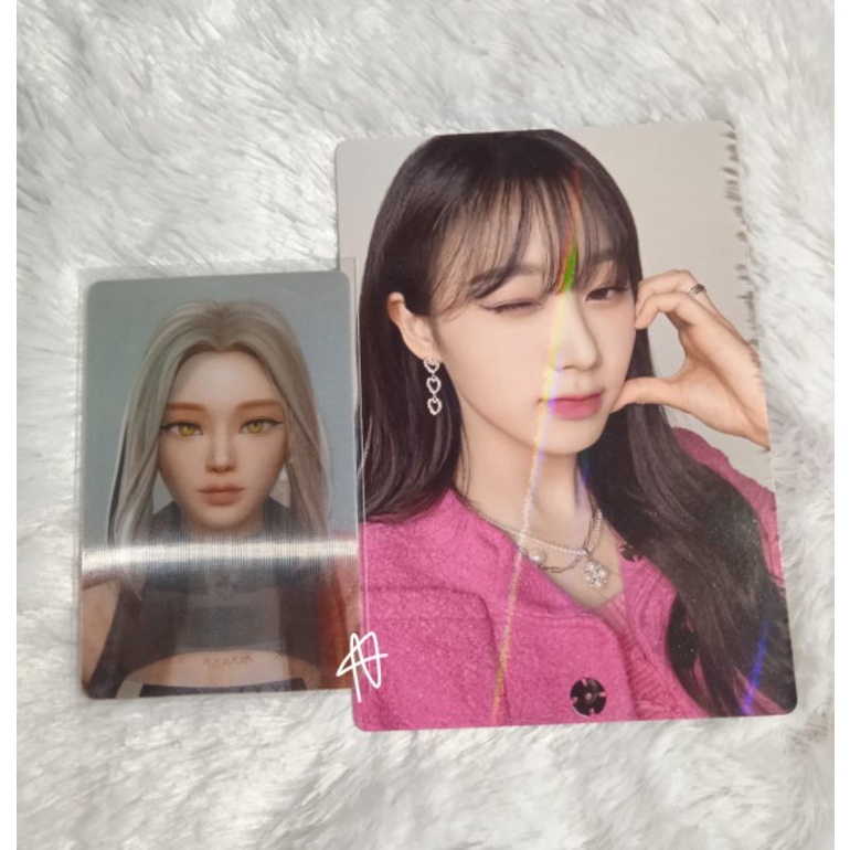 photocard lenti giselle & selfie card giselle