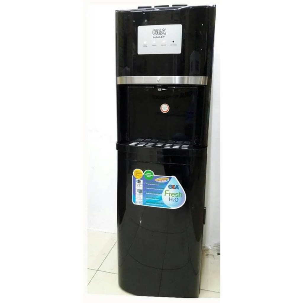 Dispenser Gea Halley Galon Bawah Low Watt Panas Normal Dingin New Sisimarwandah