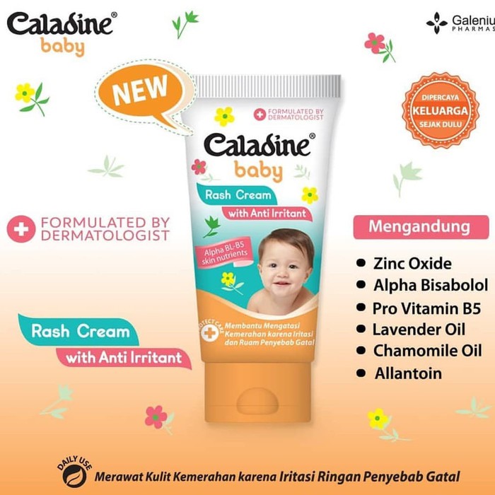 CALADINE BABY RASH CREAM WITH ANTI IRRITANT