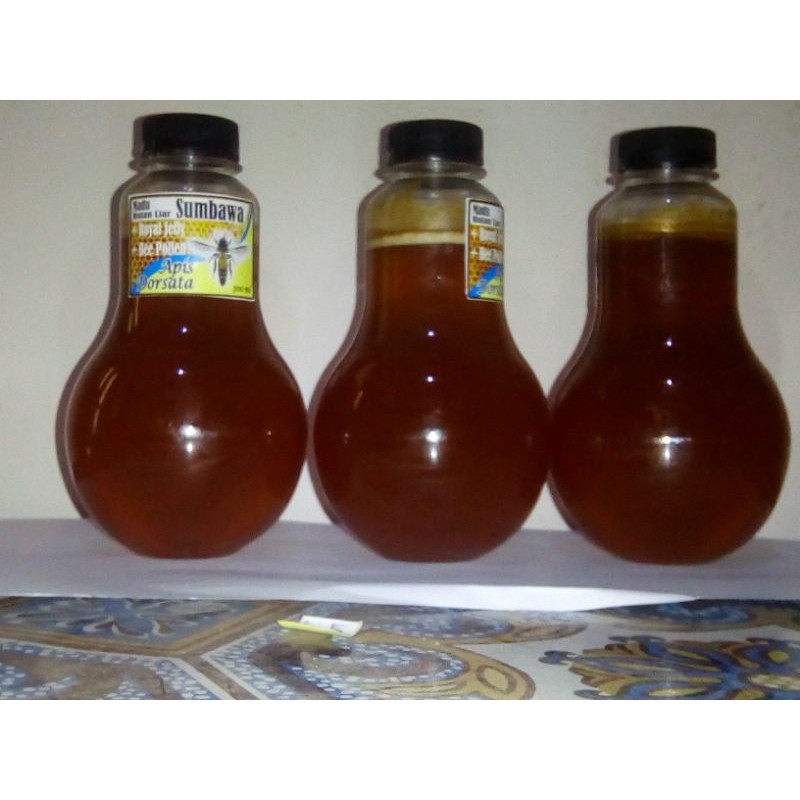 

Madu Hutan Liar Sumnawa + Royaljelly+Bepollen