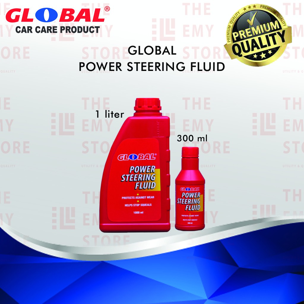 Global Power Steering Fluid (PSF) / cairan power steering 1 Liter [KHUSUS 1 Liter]