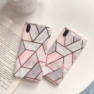 Marble Plaid Design Case IPhone 12 Pro Max 11 6 6s 6Plus