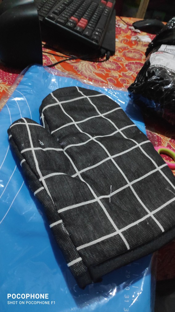 Sarung Tangan Oven Masak Heat Resistant Gloves 1 Pcs - Jj4113-01