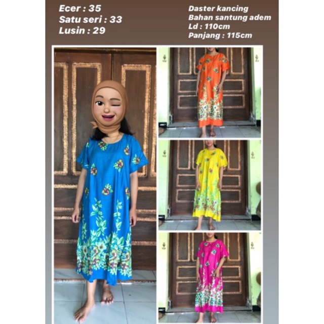 DASTER 100 DAPAT 3 DASTER SOLO DASTER BATIK DASTER MURAH | RANDOM