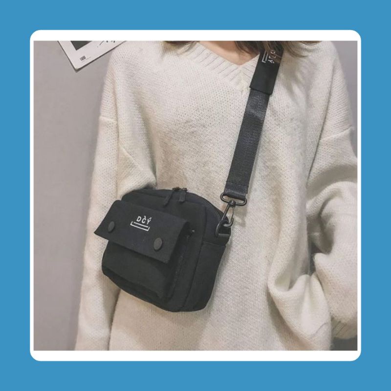 DCY TAS SELEMPANG  WANITA SLINGBAG FASHION EMOEMO
