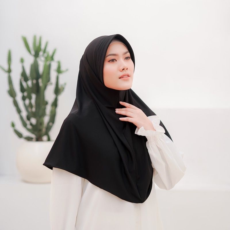 JILBAB BERGO HAMIDAH SPANDEX JERSEY HIGH QUALITY | HIJAB SPORT-2