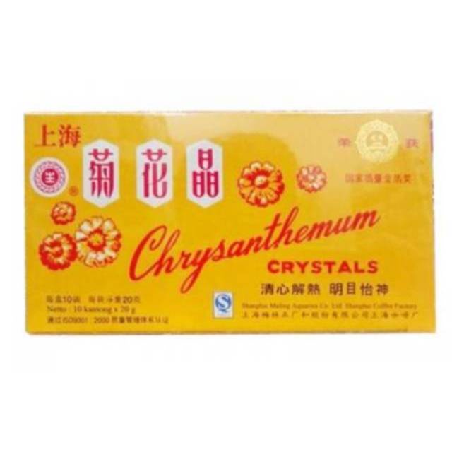 Chi Wa Ching Tea Chrysanthemum Pereda Panas Dalam Chrisantemum Teh Bunga Krisan