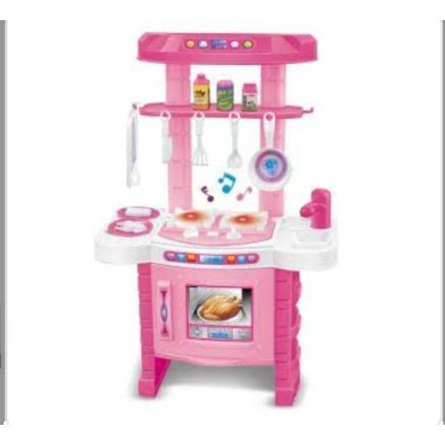 Mainan Kitchen Set Besar Mainan Kompor Bisa Nyala