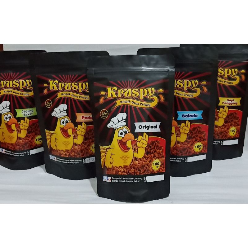 Keripik Usus Ayam Super Premium 100gr