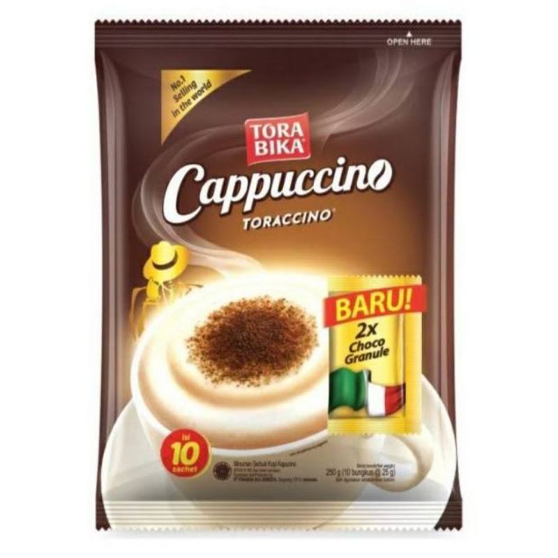 

Tora Bika Cappuccino 10 x 25g