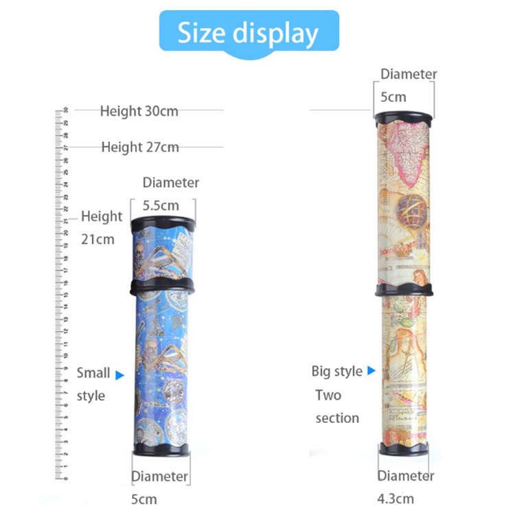 [Christmas Products]Rotation Cute Classic Colorful Kaleidoscope