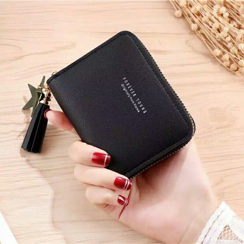 dompet koin / dompet uang kertas / dompet kartu fashion wallet korea style