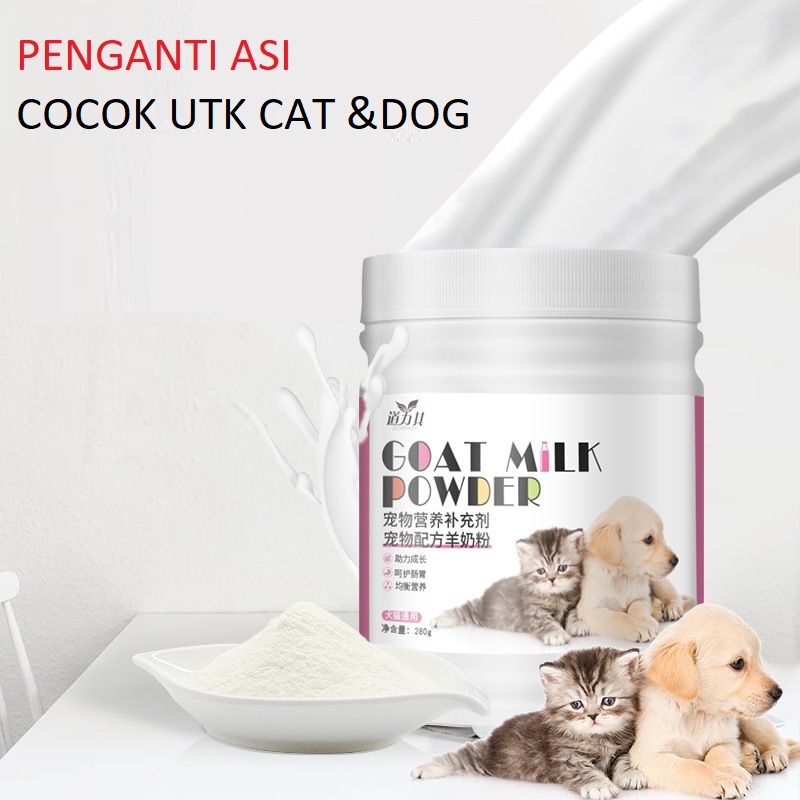 PH.Medan Susu Kambing Bubuk Kucing Anjing / Goat Milk Powder for Cats Dogs