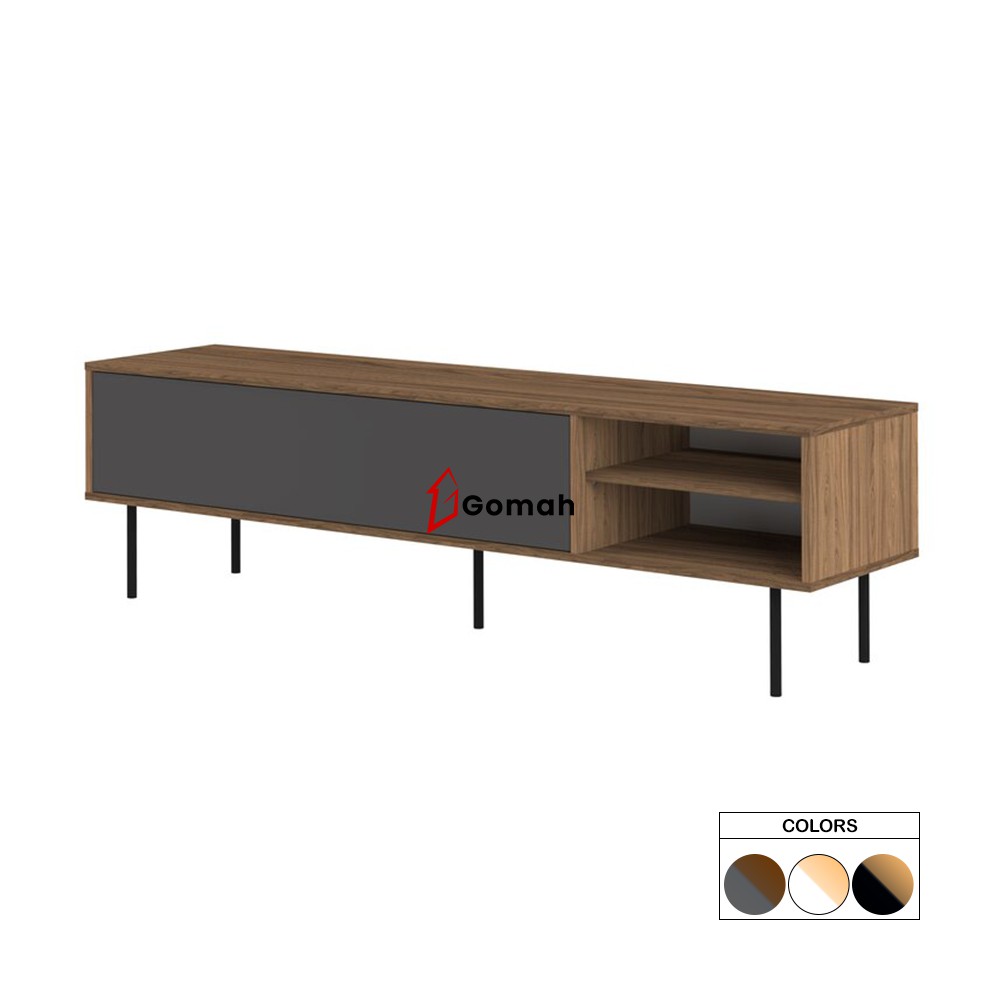 Gomah Industrial TV Cabinet/ Meja TV/ Backdrop TV Minimalis/ Kabinet TV/ Rak Penyimpanan