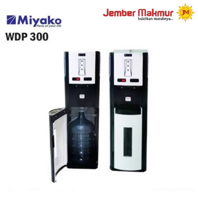 Dispenser Galon Bawah MIYAKO WDP 300 / WDP300 Panas | Dingin