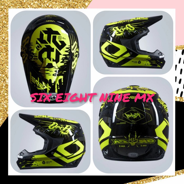 helm trail ORCA RSV atau helm motocross RSV ORCA
