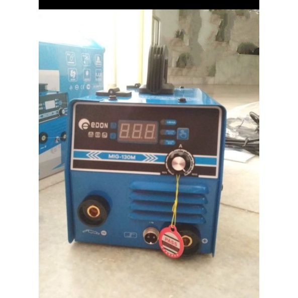 Edon Mig-130M Mesin las MIG 130 M gasless MIG130M tanpa gas inverter welder