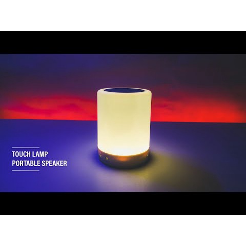 SPEAKER BLUETOOTH LED SMART TOUCH LAMP LAMPU TIDUR CL671