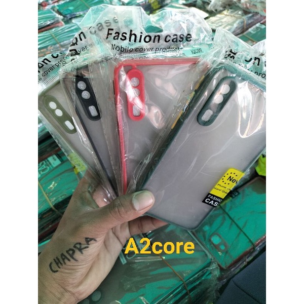 Slikon terbaru tipe Hp Samsung a2core My Choise Case Dove Bumper Aero Fuze Macaron