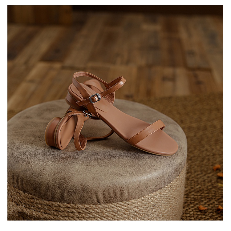 985 Sederhana dan bergaya, sandal wanita,Flat Sandals,women's fashion sandals