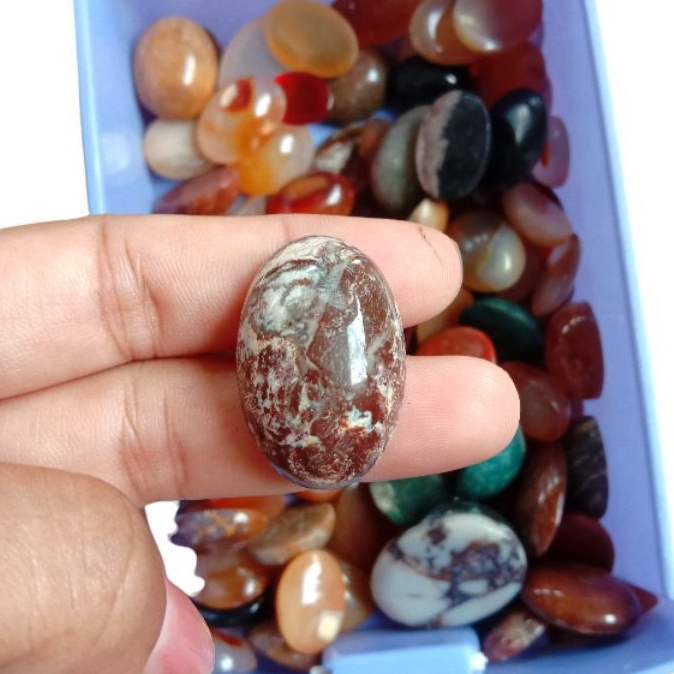 Batu Akik Hati Ayam Asli Alam