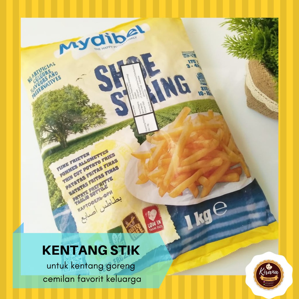 

MYDIBLE Kentang Goreng 1 kg