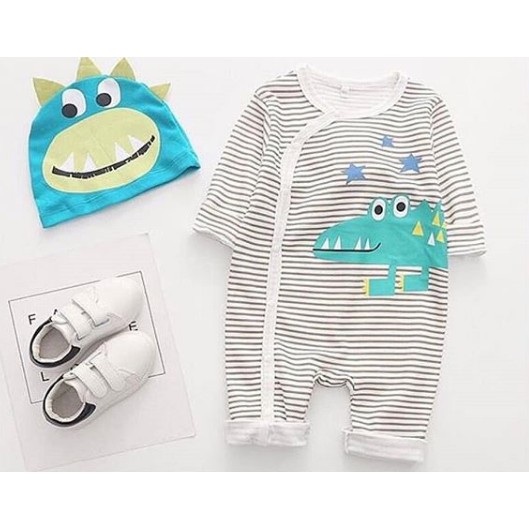 JUMPSUIT PANJANG ANIMAL - CROCODILE