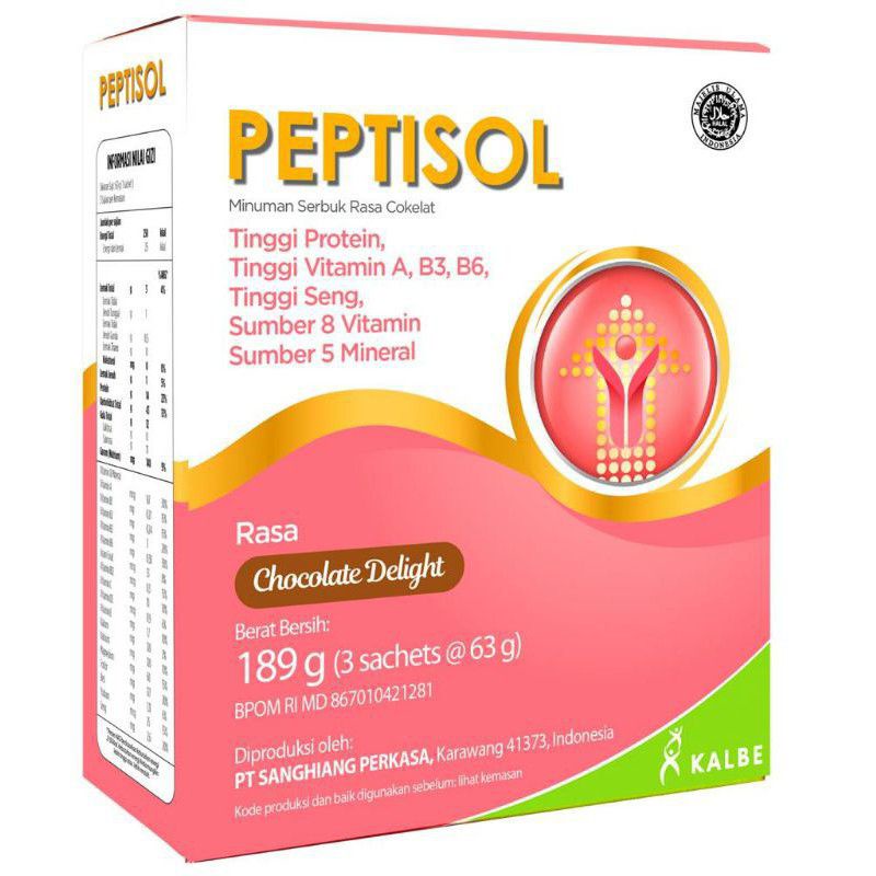 

Susu bubuk Peptisol 189gr