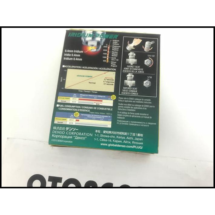 Busi Iridium Denso Honda All New Beat Esp - Iu27 / Iu-27 Terlaris