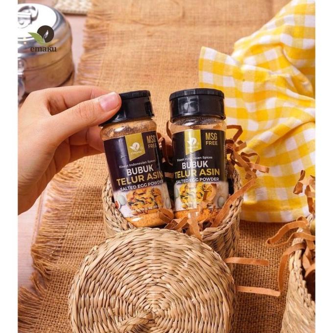 

siap kirim] EMAKU BUMBU TABUR SALTED EGG CURRY 60 GR