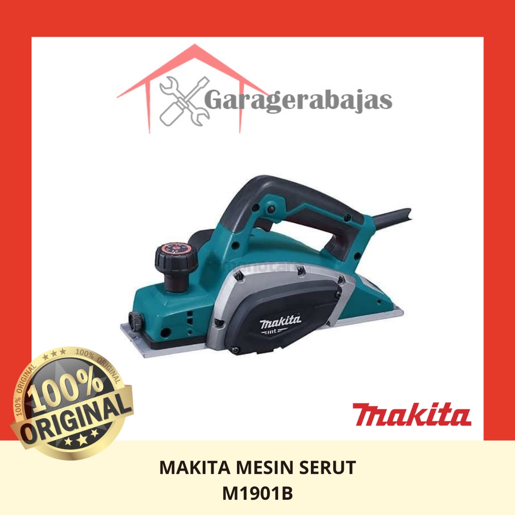 Makita M1901b  / M 1901 B Mesin Serut  / Mesin Planer / Mesin Ketam