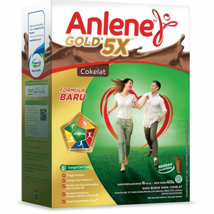 

[COD] Anlene gold plus rasa cokelat 650gr [COD]