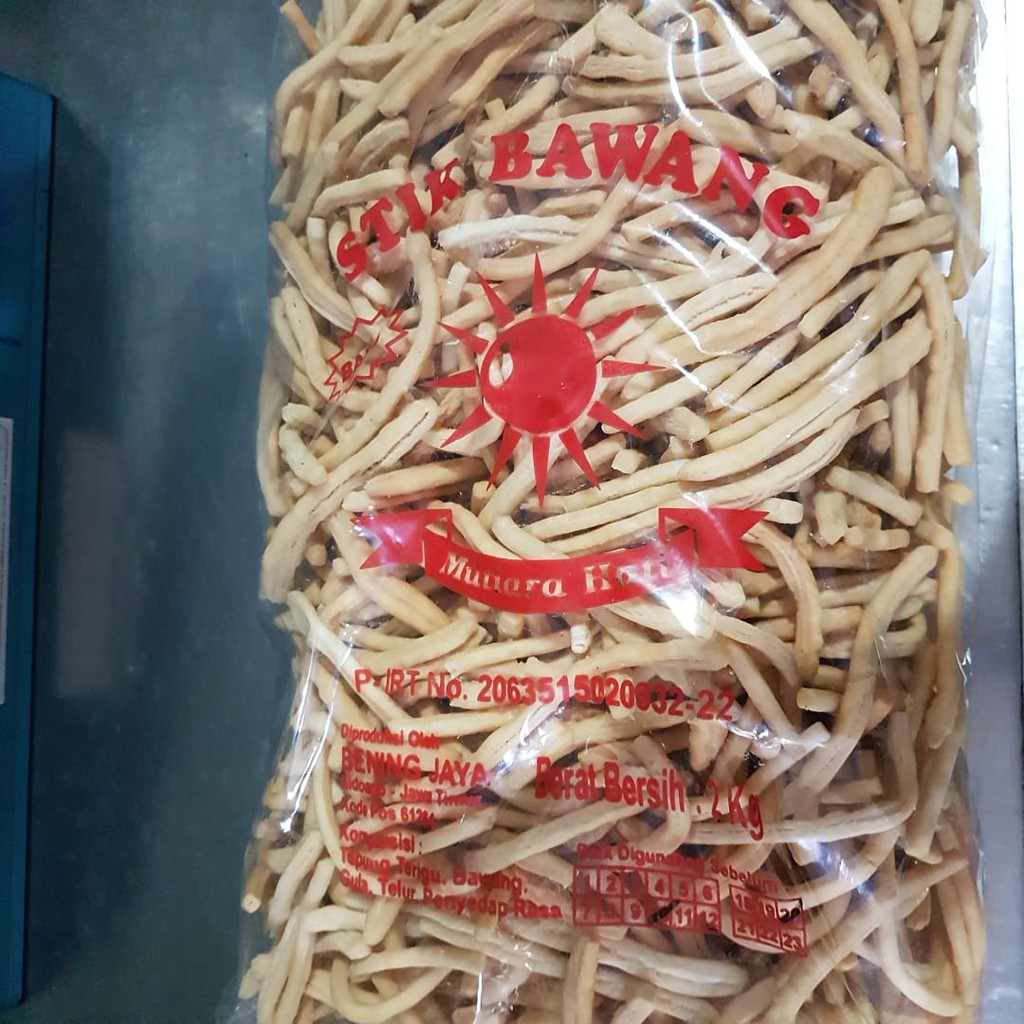 

Stik Bawang 2kg - stik bawang 1 bal - stik rasa bawang gurih - stik gurih