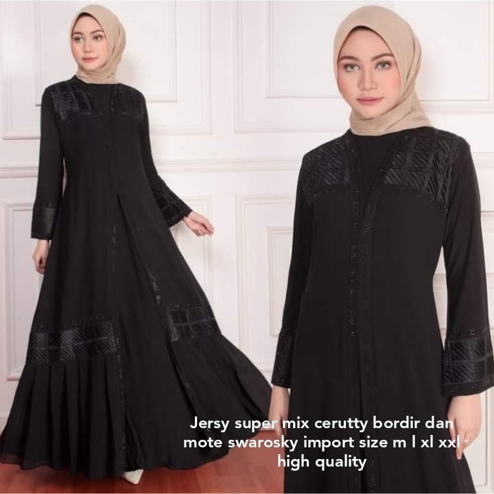 Abaya hitam turkey ori