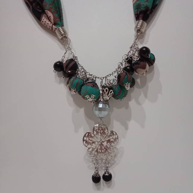 Kalung batik etnik batik khas jambi