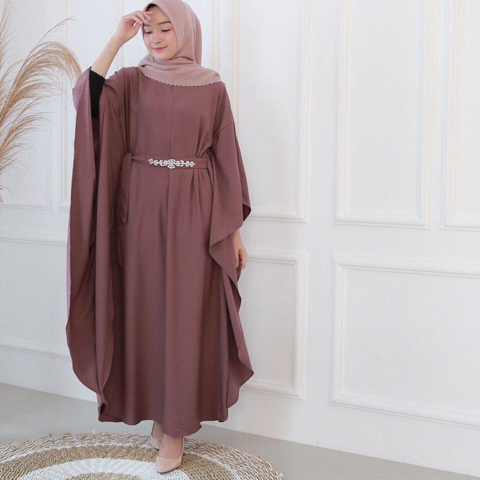 PRJ.20Au22ᶜ ▪ Sellin kaftan wanita / Gamis kaftan remaja/ kaftan remaja murah / Gamis muslim / baju 
