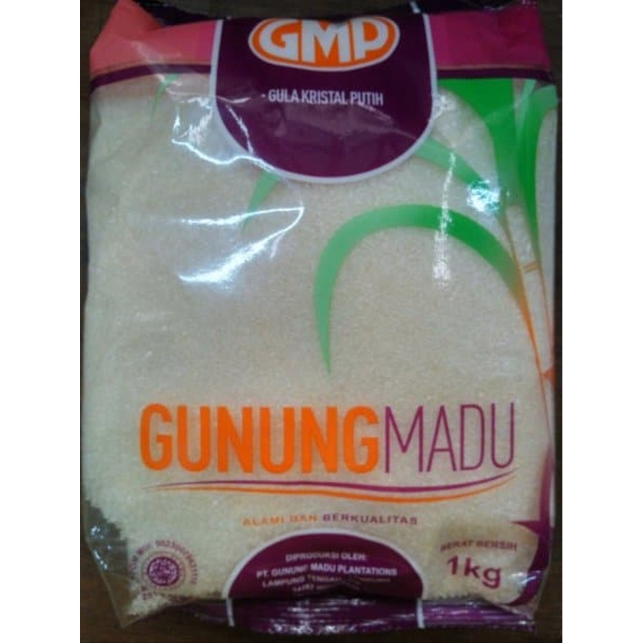 

Gula pasir GMP kemasan 1kg gunung madu