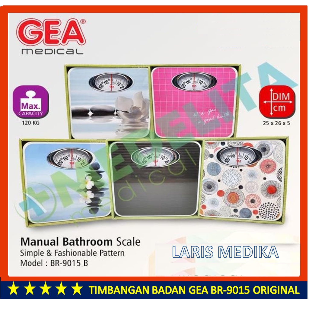 TIMBANGAN BADAN GEA 9015 / TIMBANGAN BADAN / TIMBANGAN / TIMBANGAN BADAN MURAH BERKUALITAS Timbangan Berat Badan Analog Jarum Manual GEA BR 9015 BR9015