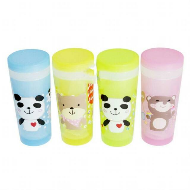Gelas/Botol Minum Binatang, Pooh, Rilakkuma