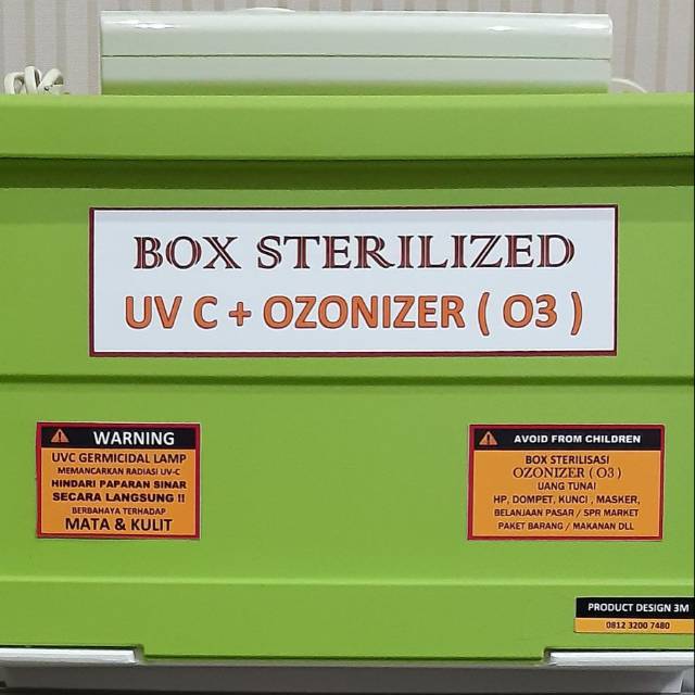 Box Sterilized UVC + Ozonizer (O3)