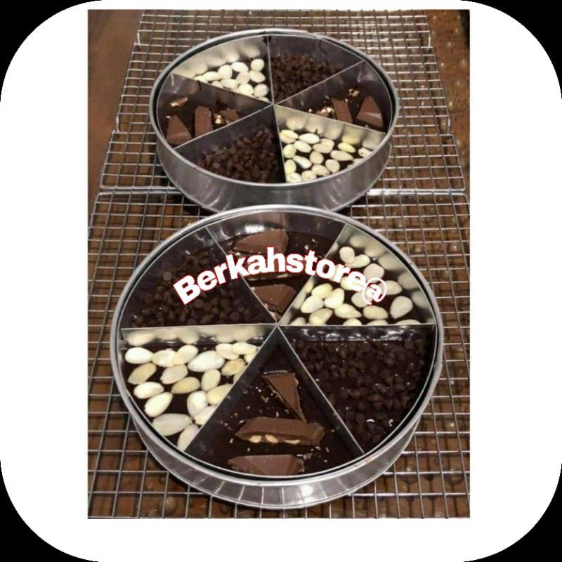 Loyang Brownies Sekat Bulat/ Loyang Sekat Bulat/Loyang Donat Pizza