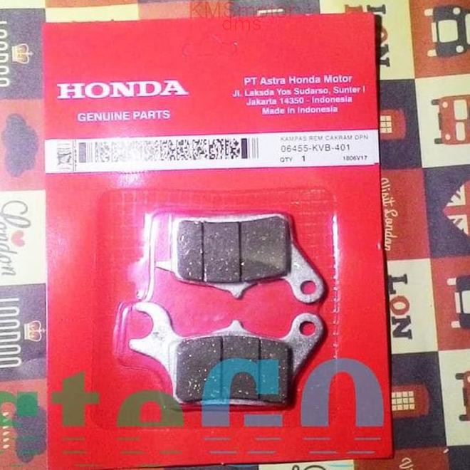 Scoopy/ Spacy Discpad/ Diskpad/ Kampas Rem Cakram Depan Honda OEM