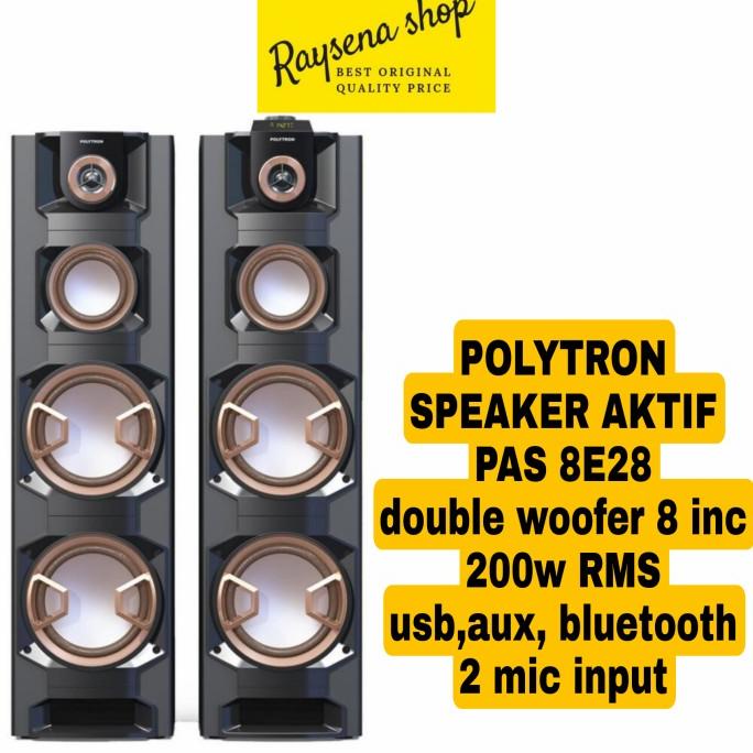Polytron Pas 8E28 / Pas8E28 Speaker Aktif Karaoke Bluetooth Leenayeon12