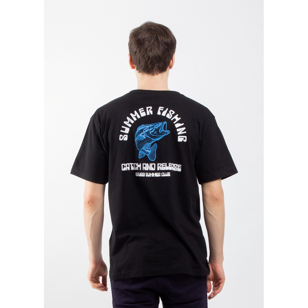 

Erigo T-shirt Summer Fishing Black