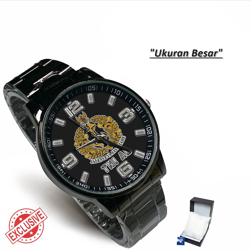 Jam Tangan Rantai Couple ANGKATAN LAUT TNI - 2 (Limited Edition)